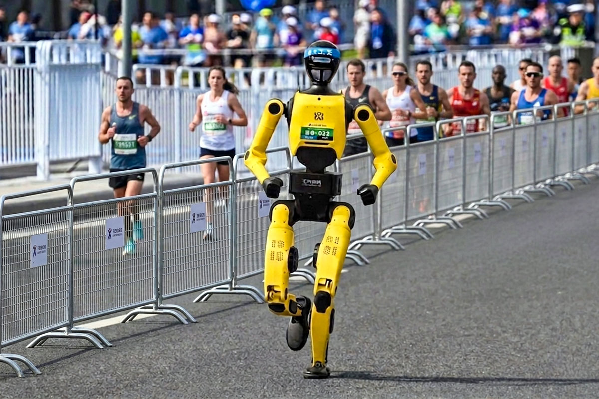 Articolo, i robot hanno battuto il record mondiale umano nella mezza maratona
